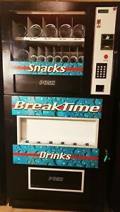 Genesis Snack and Drink Combo Vending Machine 2 in 1
