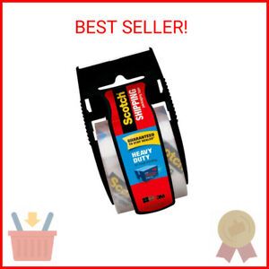 Scotch Heavy Duty Shipping Packaging Tape with Dispenser