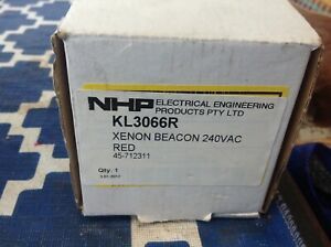 Flashing Beacon - NHP Model KL 3066R red Beacon.