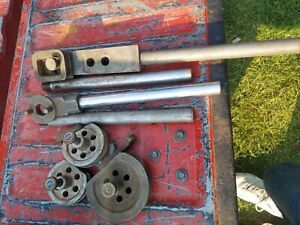 Assorted Imperial Pipe Tubing Benders WITH HANDLES CHECK PHOTOS FOR CONDITION