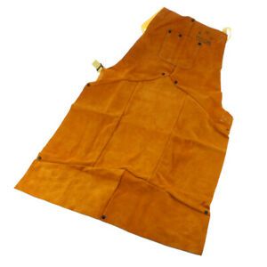 Cowhide Leather Wear-resistant High Temperature Leather Apron Welding Apron