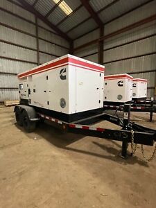 Cummins C200D2RE 200kW Trailer Mounted Diesel Generator – Unit 115 - LOW HOURS