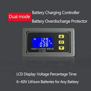 DC 6-40V Battery Charger Discharger Module Undervoltage Protection A3GU