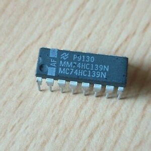 National Semiconductor MC74HC139N *1 Stck* *NOS*