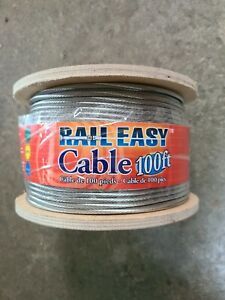 Rail Easy Cable 100ft Of Stainless Steel Deck Cable Railing Part #CO987-4100