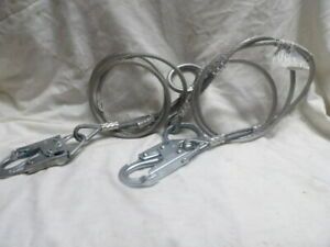 Pair of Miller 6 Ft. Fall Protection Anchorage Cables