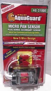 Aquaguard Plenum Rated Micro Pan Sensor w/ Secondary Sensor AG-3180E