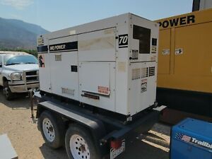 70kVA Multiquip Diesel Generator DH-07501