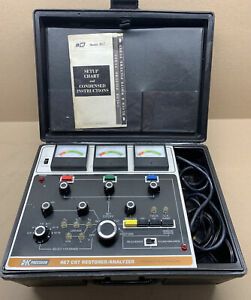 B&amp;K Precision 467 Picture Tube Restorer Analyzer CRT TV Repair