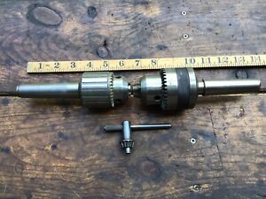 pair of #3 Morse taper drill chucks