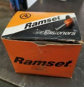 Ramset 1512SD Box of 100 1-1/2&#034; Head Drive Powder Fastener New(ID45-246)