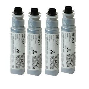4X Genuine Ricoh Aficio MP 301sp MP 301SPF Black toner MP 301 841714 OEM