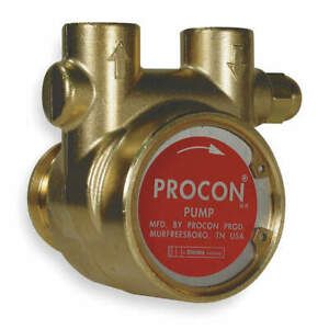 PROCON 114B190F11BA 250 Pump,Rotary Vane,Brass
