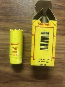 Starrett EDP55083 H0078 7/8&#034; Variable Pitch Hole Saw