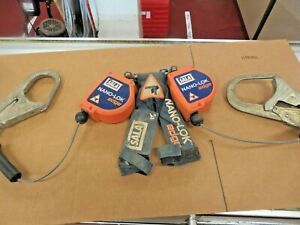 3M DBI-SALA 8 ft Nano-Lok edge Twin-Leg Quick Connect SRL-Cable-3500246