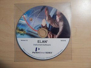 Perkin Elmer ELAN instrument software Version 3.3