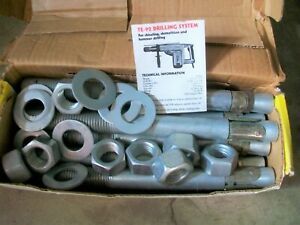 Hilti KWIK Bolt Concrete Anchors 11 COUNT 1&#034; x 12&#034;