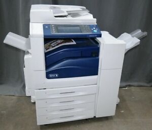 XEROX WORKCENTRE 7530 COLOR COPIER PRINTER SCANNER+OFFICE FINISHER LX-=68KPGS!=-