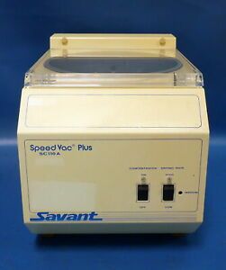 Savant SpeedVac Plus SC110A Concentrator SC110A-115