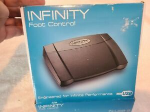 INFINITY FOOT CONTROL  IN-USB-2    NEW IN OPEN BOX UNUSED