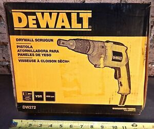 DEWALT MODEL No. DW272, CORDED DRYWALL SCRUGUN / SCREWGUN - NEW IN BOX