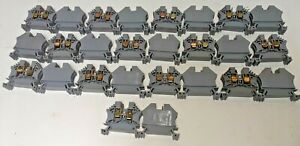 ME CONTACTOR/TERMINAL BLOCK EURO4, LOT OF 26 DOUBLES