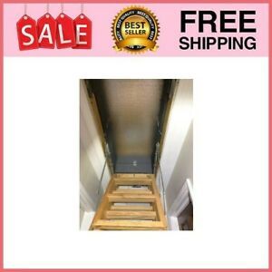 Attic Stairs Insulation Cover - 25&#034; x 54&#034; x 11&#034; - Class A Fireproof Silver