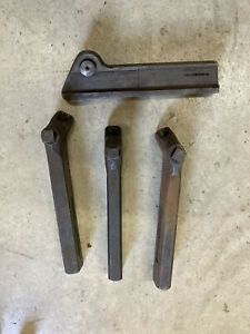 Vintage Lantern Rocker Type Tool Holders, 7/8” Wide 2” Tall Accepts 1/2”tool Bit