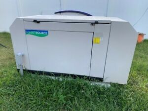 Generac QuietSource 25kw NG/LP Generator 240/120v Single Phase