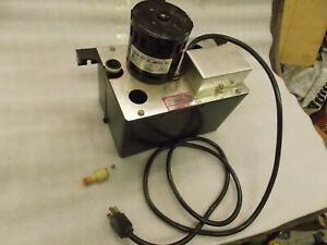 Hartell condensate pump PAB-1/ UL Milton Roy Motor 1/20hp 120v Motor 3000rpm