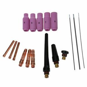 17PCS TIG welding WP-17/18/26 Accessories kit N7X4