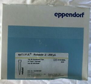 Eppendorf 022491539  epTips 2 - 200 uL Reloads 10 Trays x 96 Eppendorf Tips