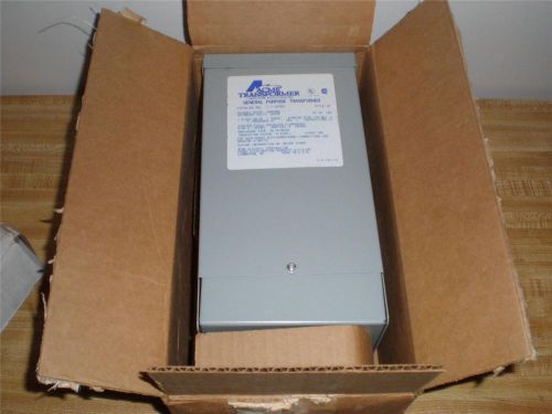 New acme transformer t-1-37921 primary volts 240x480 secondary volts  24x48 for sale