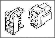 TE CONNECTIVITY / AMP 770017-1 PLUG AND SOCKET CONNECTOR HOUSING (1000 pieces)