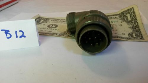 Amphenol bendix adapter connector aerospace ms310 8a18-1p 10 pin lot b12 for sale