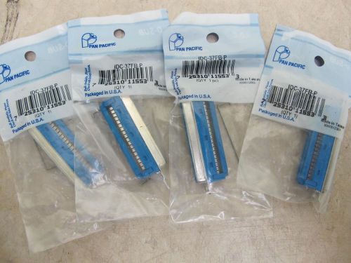 Qty of 4 - Pan Pacific D-Sub Connector IDC DR37 Female IDC-37FB-P