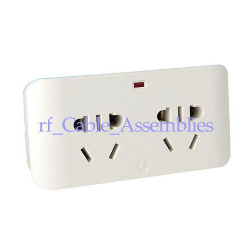 Iec 3 outlet ac switch power strip connector socket adapter 3pin plug converter for sale