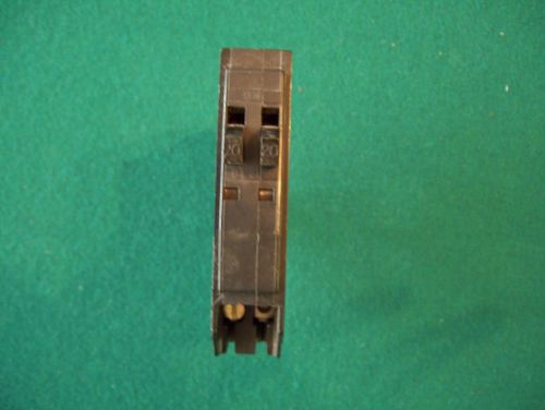 One - used - square d, qot-2020, 1-pole, 20 amp, tandem, circuit breaker for sale