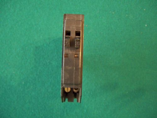 One - used - square d, qot-2020, 1-pole, 20 amp, tandem, circuit breaker for sale