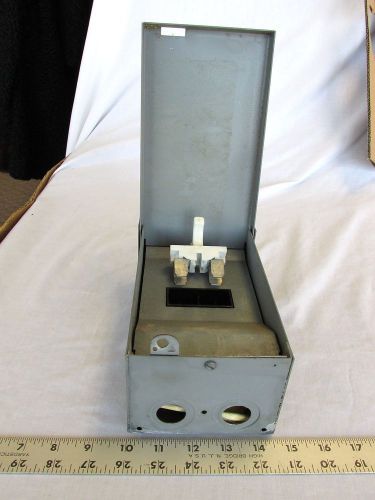 Electrical disconnect used wall mounted rain proof switch for sale