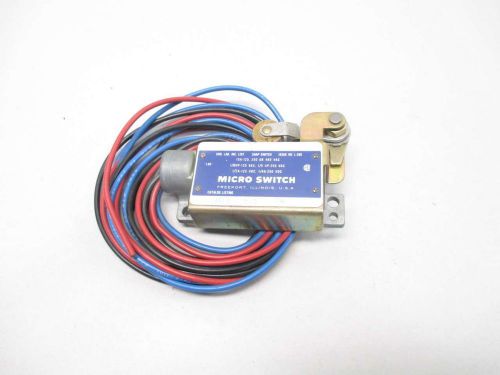 Micro switch bzln-2-rh5 limit 125/250/480v-ac 1/2hp 15a amp switch d476023 for sale