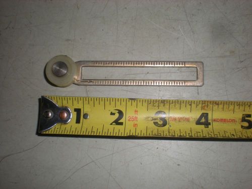 Limit switch lever arm with 3/4&#034; diameter roller for sale
