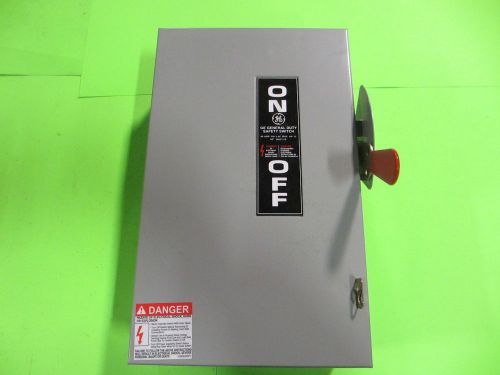 General electric #tg4322 60a 240v safety switch (nib) for sale