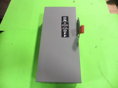 General electric #th3362 60a fusible safety switch for sale