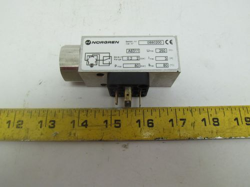 Norgren 0880200 250V 3amp 80°C 80barelectronic valve