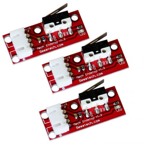 3 x Geeetech Mechanical Endstop end stop V1.2 switch for Reprap Prusa Mendel CNC