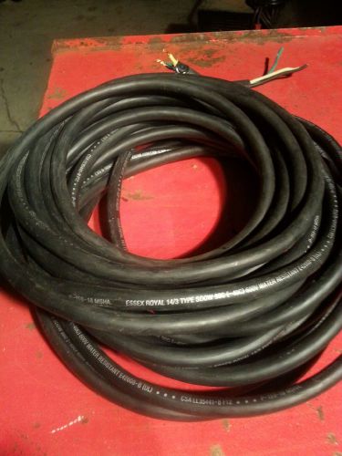 14/3, soow, electrical cable, wire, equipment cable, 49 ft length for sale