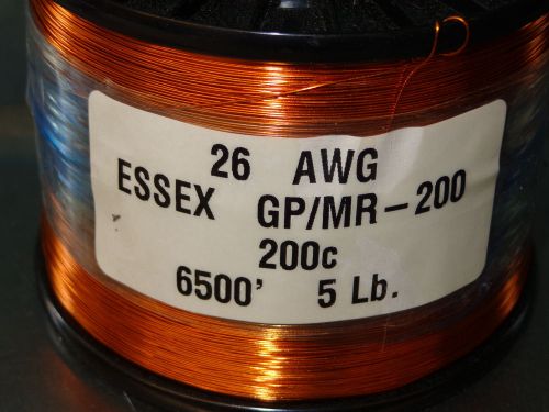 26 AWG Magnet Wire.....200c......6500&#039;.....5lb.....26ga......FREE  SHIPPING