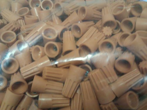 (500 pc) *new* orange screw-on wire nut connectors p3 small barrel lot ul listed for sale