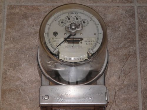 GENERAL ELECTRIC WATTHOUR DEMAND Meter, Type IM-50